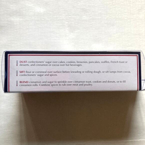 RSVP Chef’s Duster by the everyday gourmet - NEW - Picture 2 of 5